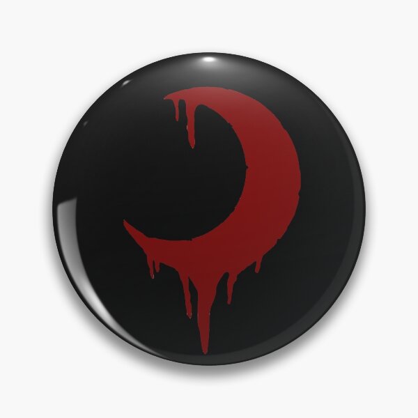 Item preview, Moon dripping red designed and sold by tada-leipzig.