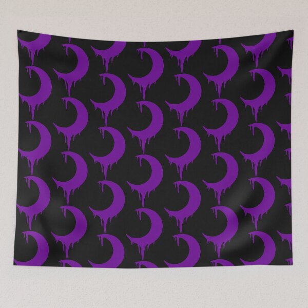 Item preview, Moon dripping purple designed and sold by tada-leipzig.