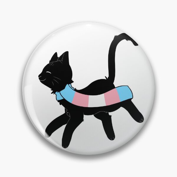 Item preview, Trans Scarf Cat designed and sold by SleepingRogue.