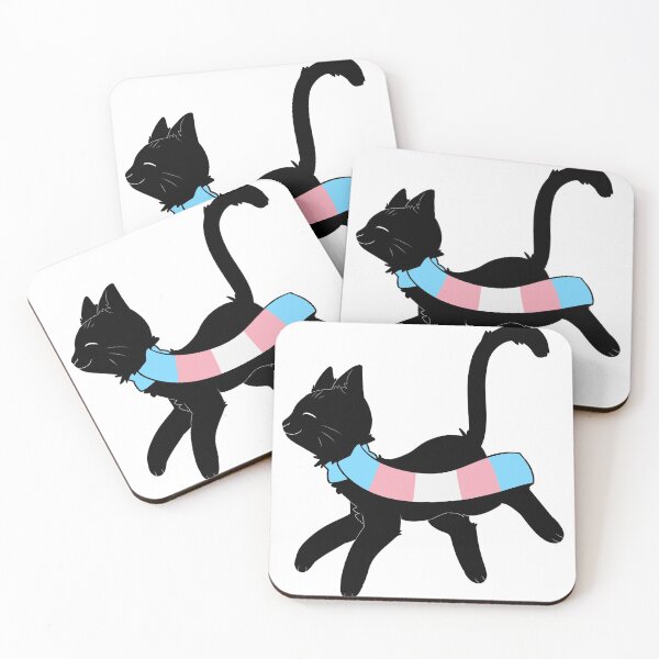 Artikelvorschau, Trans Scarf Cat entworfen und verkauft von SleepingRogue.
