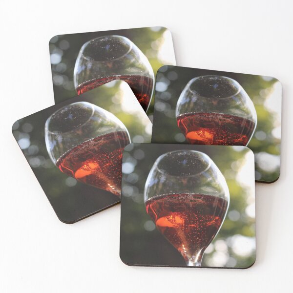 Item preview, Glass of rosé de saignée bubbles designed and sold by wineandwords.
