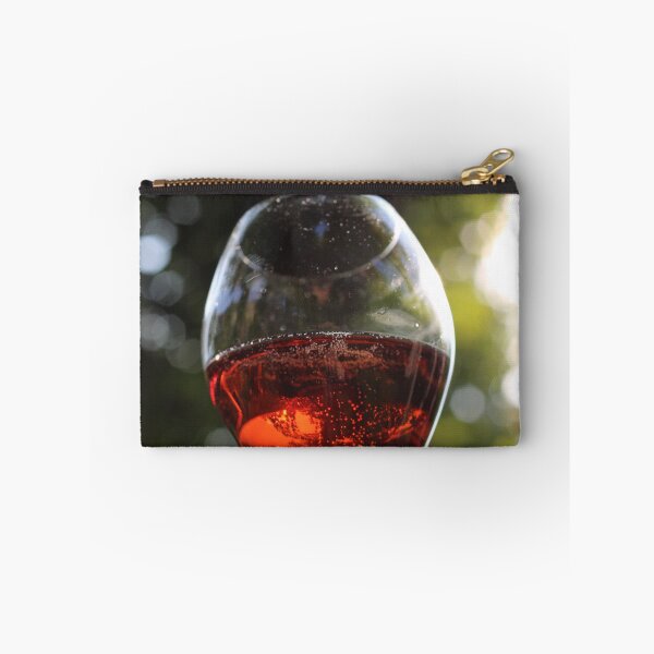 Item preview, Glass of rosé de saignée bubbles designed and sold by wineandwords.