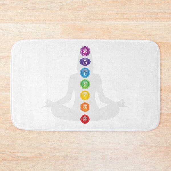 Item preview, 7 Chakra Woman Silhouette Art - 15 WBG designed and sold by chakraplaza.