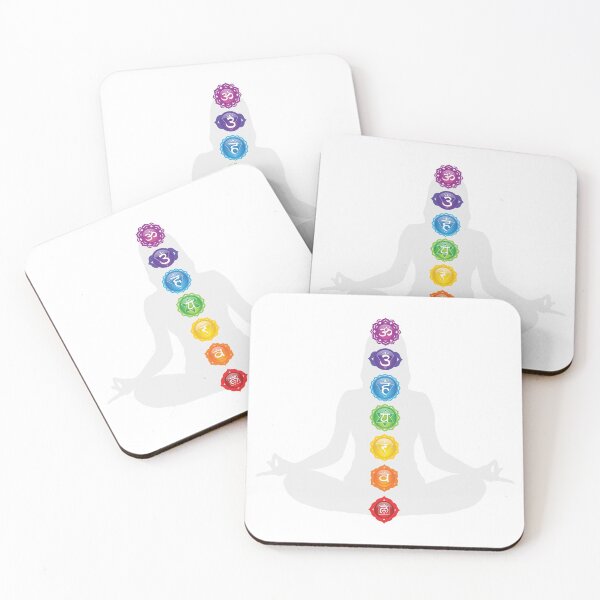 Item preview, 7 Chakra Woman Silhouette Art - 15 WBG designed and sold by chakraplaza.