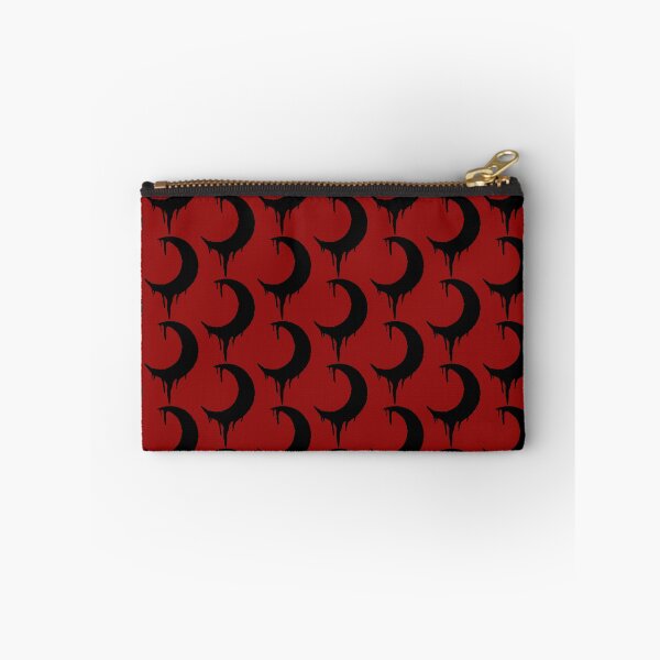 Item preview, Moon dripping black with red designed and sold by tada-leipzig.