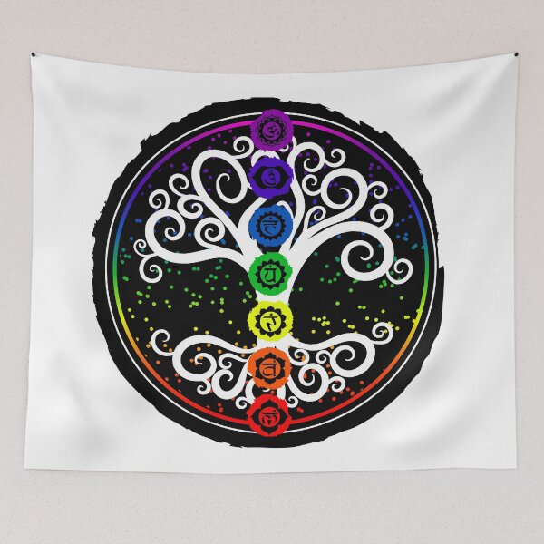 Item preview, Chakra Tree of Life Rainbow  designed and sold by SeedofAscension.