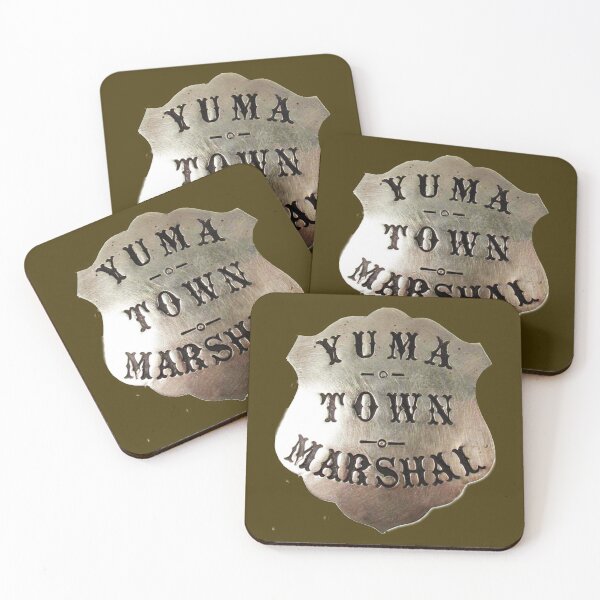 Item preview, Yuma Town Marshal Badge designed and sold by Lawrence Baird.