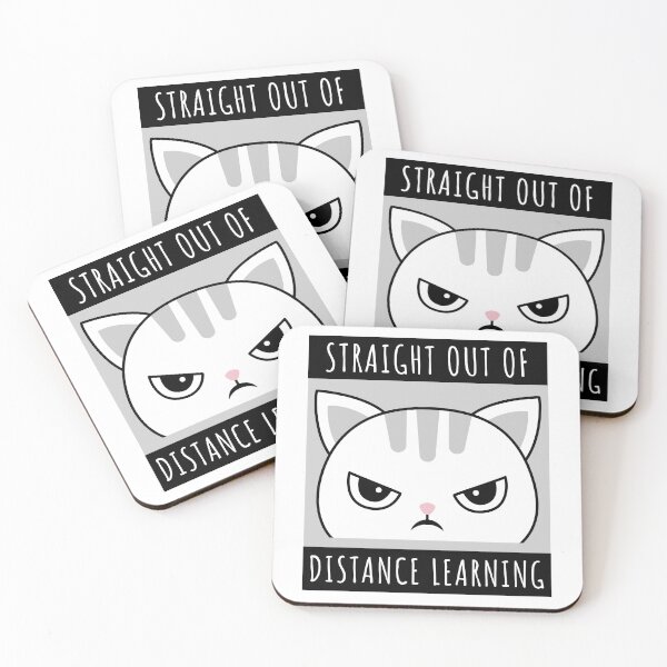 Item preview, Straight Out Of Distance Learning designed and sold by PandemicLife.