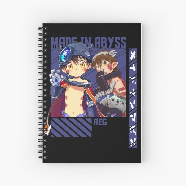 Made in abyss Faputa Unisex anime manga Tshirt | Spiral Notebook