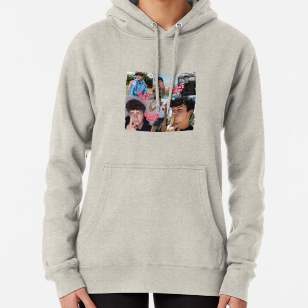 Collage de Blake Grey Sudadera con capucha