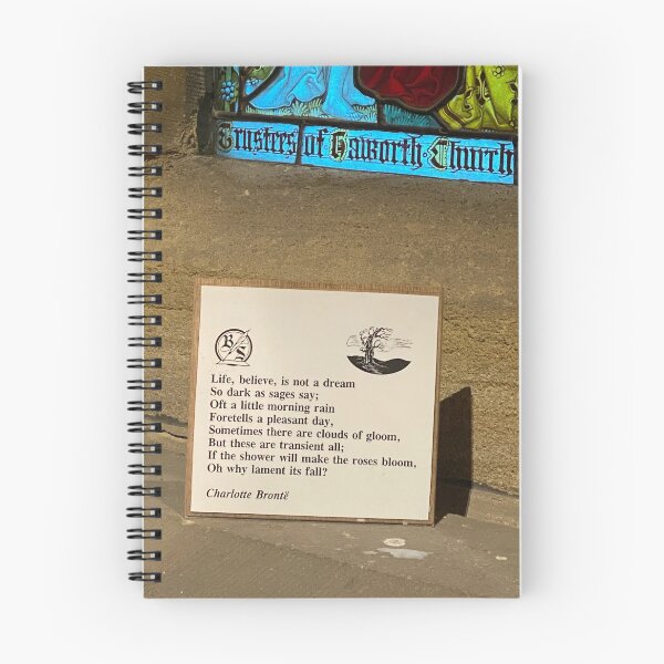 Item preview, Poem of Charlotte Brontë at the church in Hawoth designed and sold by Pelikancrazy.