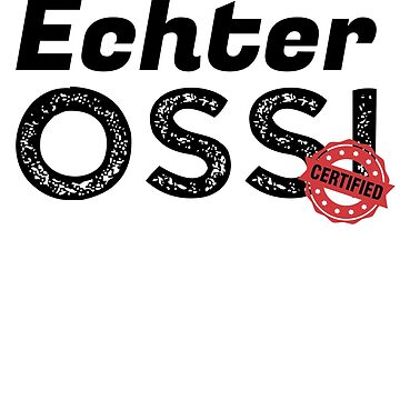 DDR Ostdeutschland Heimat Tradition Ossi' Sticker
