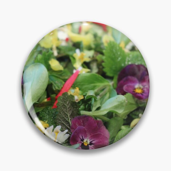 Item preview, Herb and flower salad designed and sold by wineandwords.