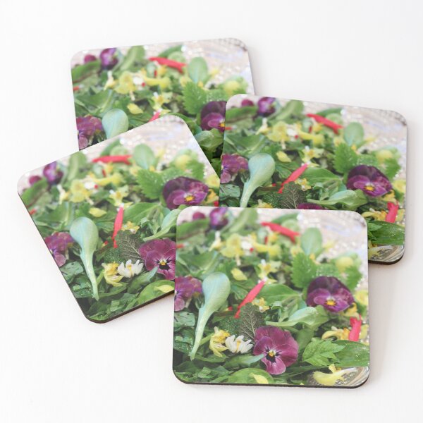 Item preview, Herb and flower salad designed and sold by wineandwords.