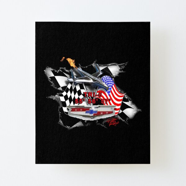 TRI-5 American History Canvas Mounted Print
