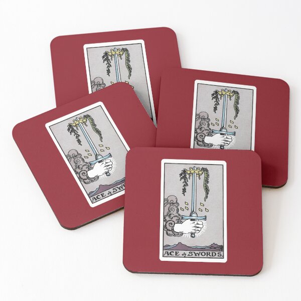 Item preview, Ace of Swords tarot card designed and sold by Blondshell.