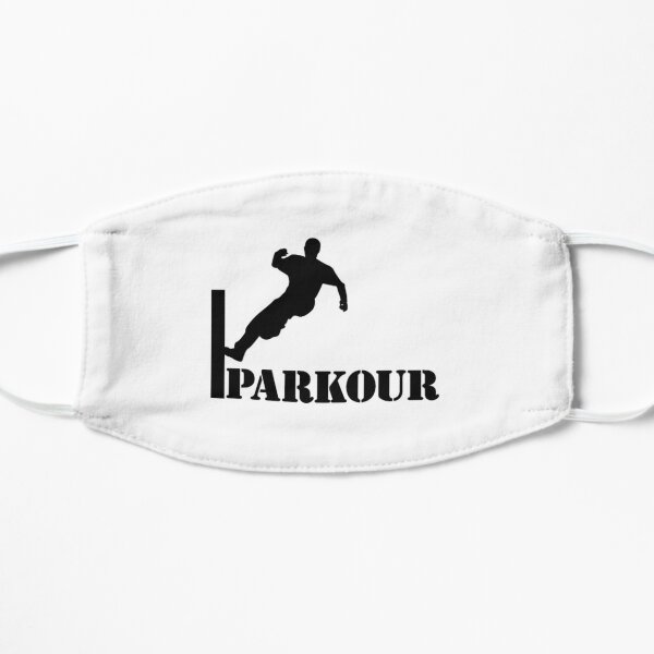 Parkour Face Masks Redbubble - white parkour hoodie gloves roblox