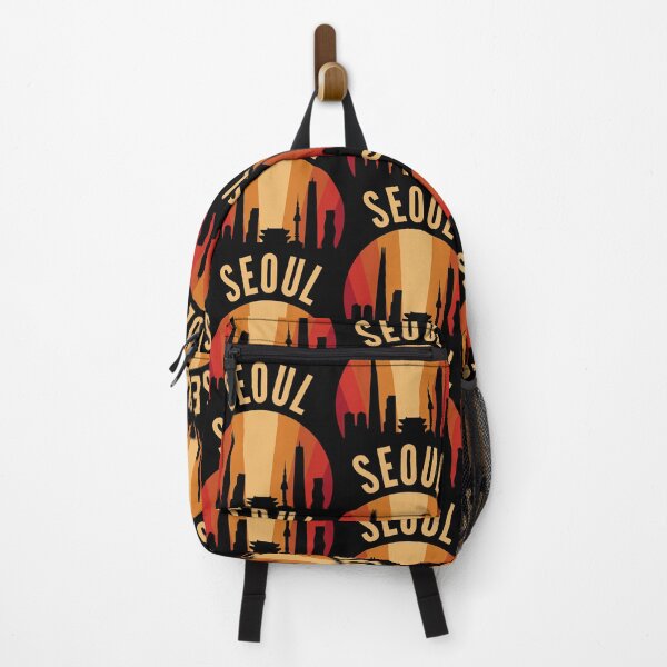 Item preview, Orange Sunset Simple Seoul Skyline designed and sold by Skinpedia.