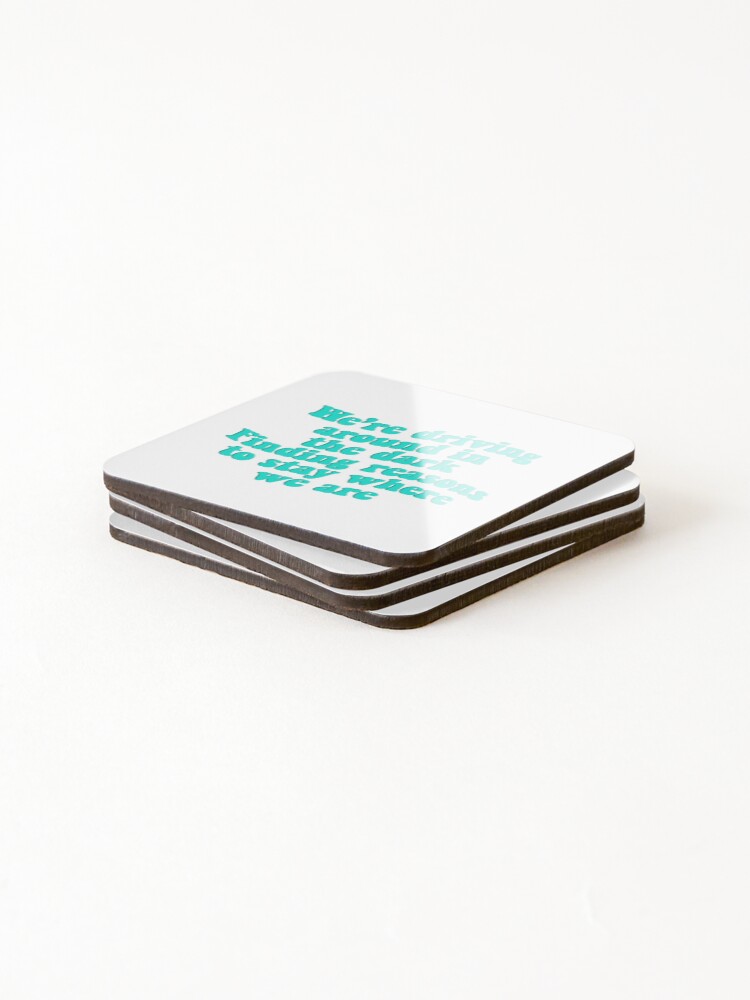 Thumbnail 4 of 5, Coasters (Set of 4), Heartbreak Weather designed and sold by RafaTakami.