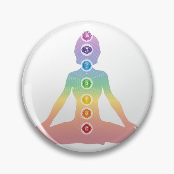 Item preview, 7 Chakra Woman Silhouette Art - 38 WBG designed and sold by chakraplaza.