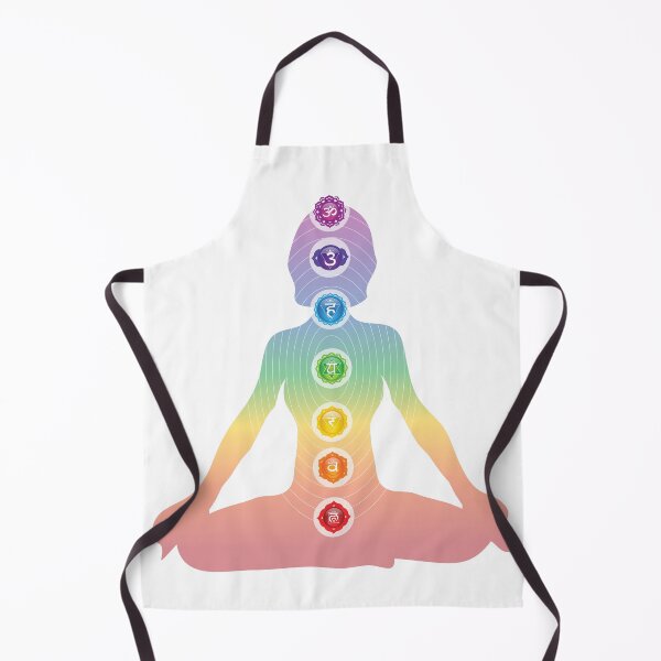 Item preview, 7 Chakra Woman Silhouette Art - 38 WBG designed and sold by chakraplaza.