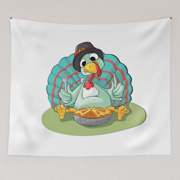 Item preview, Thanksgiving Turkey Loving Pie designed and sold by Braxton Tanaka.