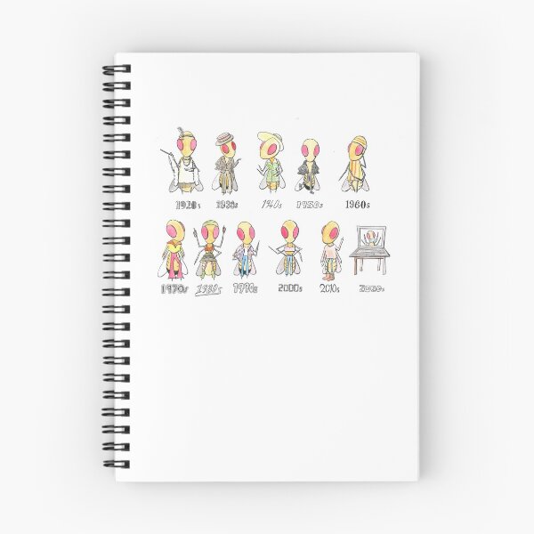 Item preview, Fruit flies through the decades designed and sold by DaniEdmunds.