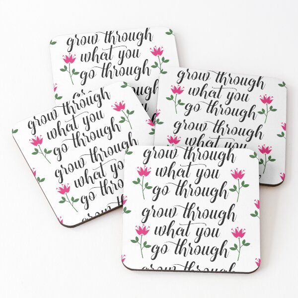 Item preview, Grow through what you go through designed and sold by Inspireaglow.