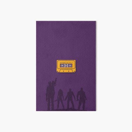 Superhero Comic - Guardians OTG Art Board Print
