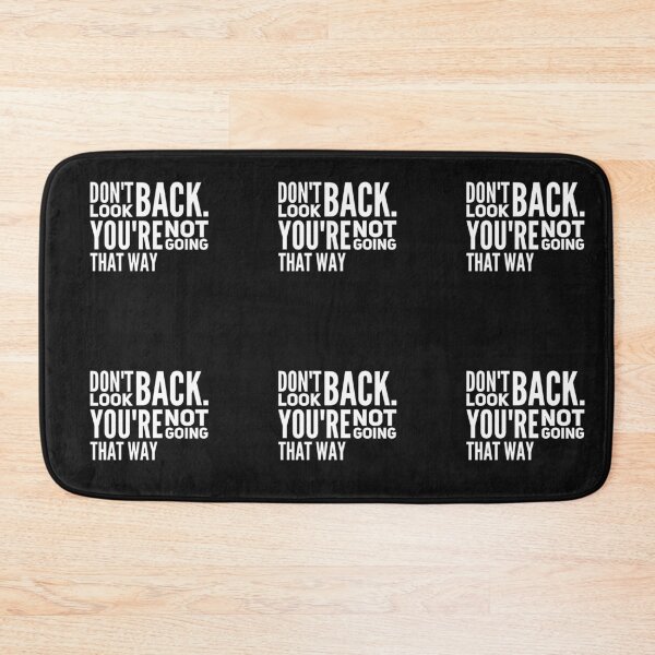 Item preview, Classic and lovely Do not look back Quote designed and sold by MerciMe.