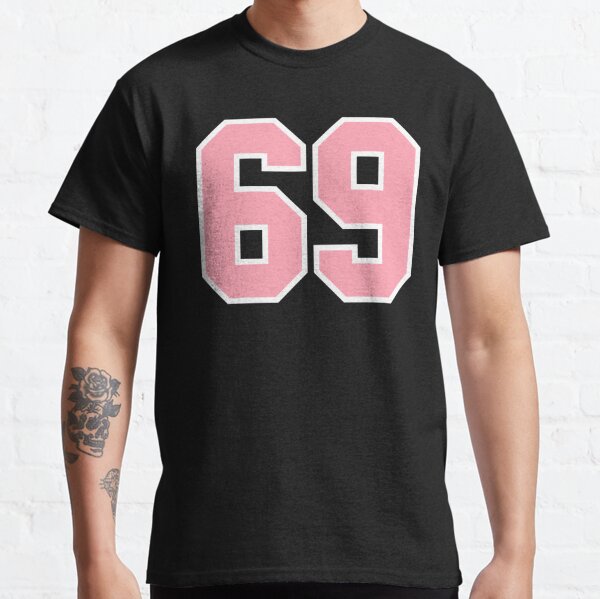 69 Sports Team School Numbers on Front T-Shirt Jersey-PL – Polozatee