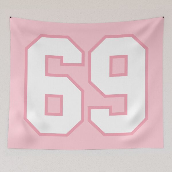 Item preview, 69 Number sixty nine Girls Jersey designed and sold by elhefe.