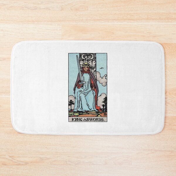 Item preview, King of Swords tarot card designed and sold by Blondshell.
