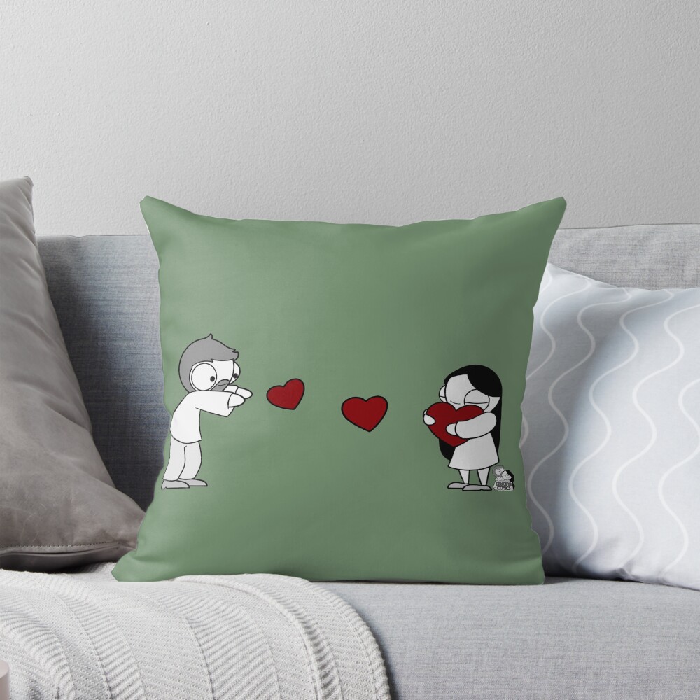 Item preview, Throw Pillow designed and sold by catanacomics.