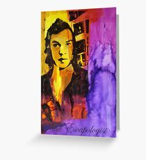 The Escapologist Greeting Card