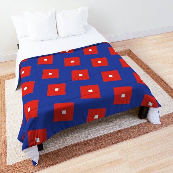 Roblox Logo Comforter By Zest Art Redbubble - ezy logo roblox