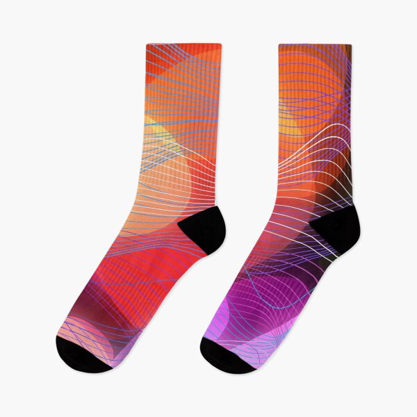Item preview, Party Bokeh Light Bubbles Polkadot Abstract Ombre Energy Waves  Psychedelic Modern Rainbow Vibes Aesthetic Designs Yoga designed and sold by Cymphonyskar.