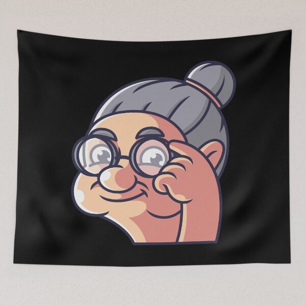 Item preview, Grandma is tipping the forehead designed and sold by tonstan.