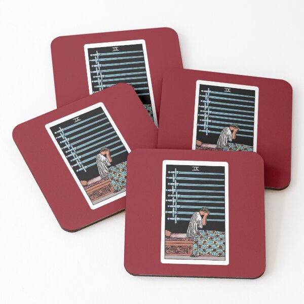 Item preview, Nine of Swords tarot card designed and sold by Blondshell.
