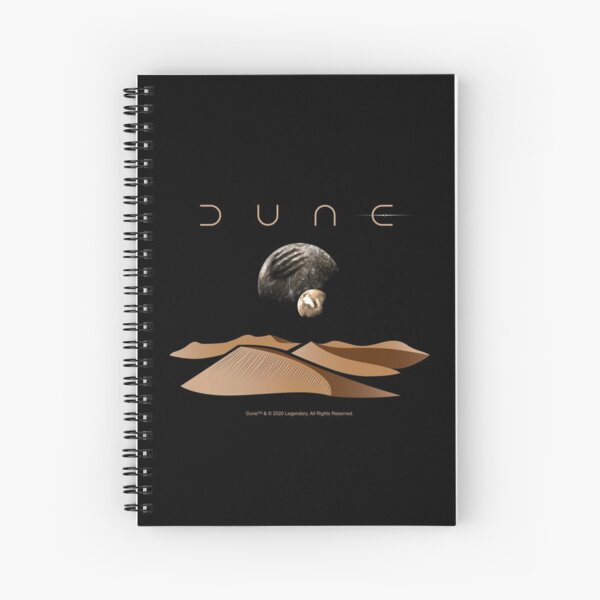 Vista previa del artículo con la obra «Paisaje de dunas con lunas de Arrakis», diseñado y vendido por Reconocer.
