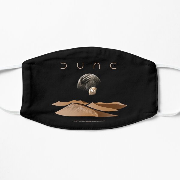 Dune Landscape with Moons of Arrakis Flat Mask