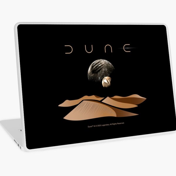 Dune Landscape with Moons of Arrakis Laptop Skin