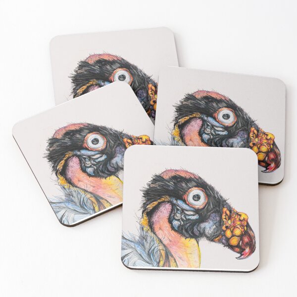 Item preview, King Vulture designed and sold by TheBirdCalls.