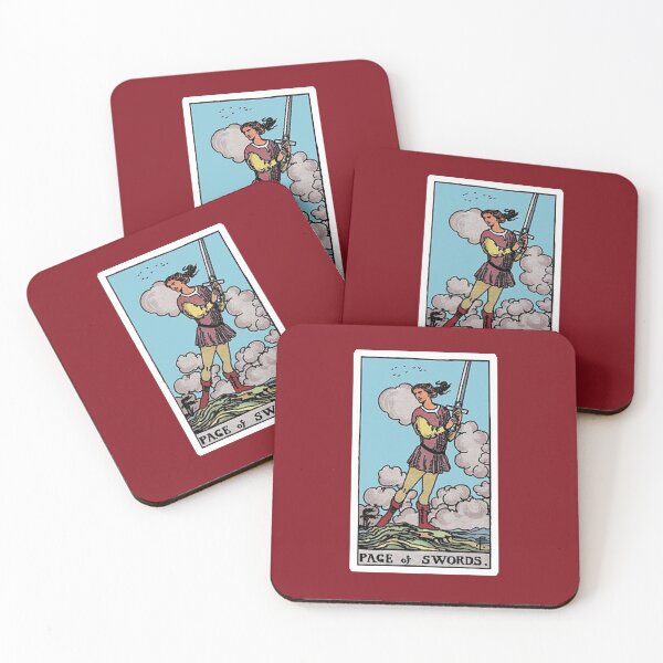 Item preview, Page of Swords tarot card designed and sold by Blondshell.