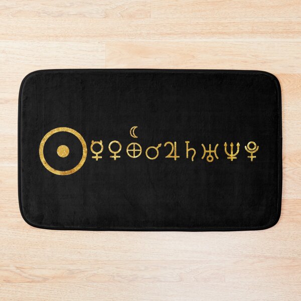 Item preview, Planet Symbols + The Moon & Pluto designed and sold by DotorEaon.