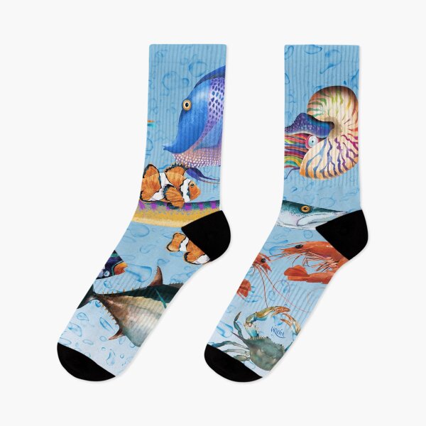 Item preview, A School of Fish with Bubbles designed and sold by TrevorIrvin.