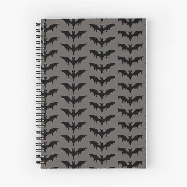 Item preview, Bat dripping black with gray designed and sold by tada-leipzig.