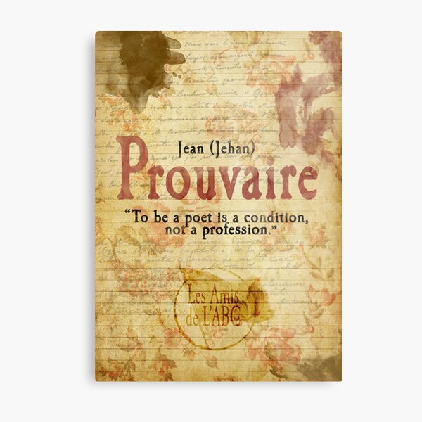 Prouvaire Metal Print