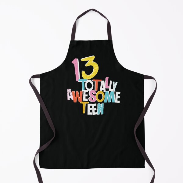 Item preview, 13 Totally Awesome Teen, new teenager birthday, fun teenager tee designed and sold by SleeplessLady.