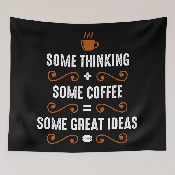 Item preview, Coffee and Thinking Combination designed and sold by hatimelhag.